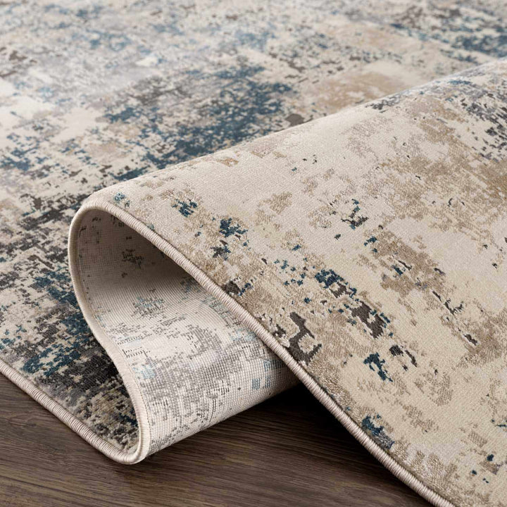 Enoree Modern Abstract Design Beige Area Rug - The Rug Decor