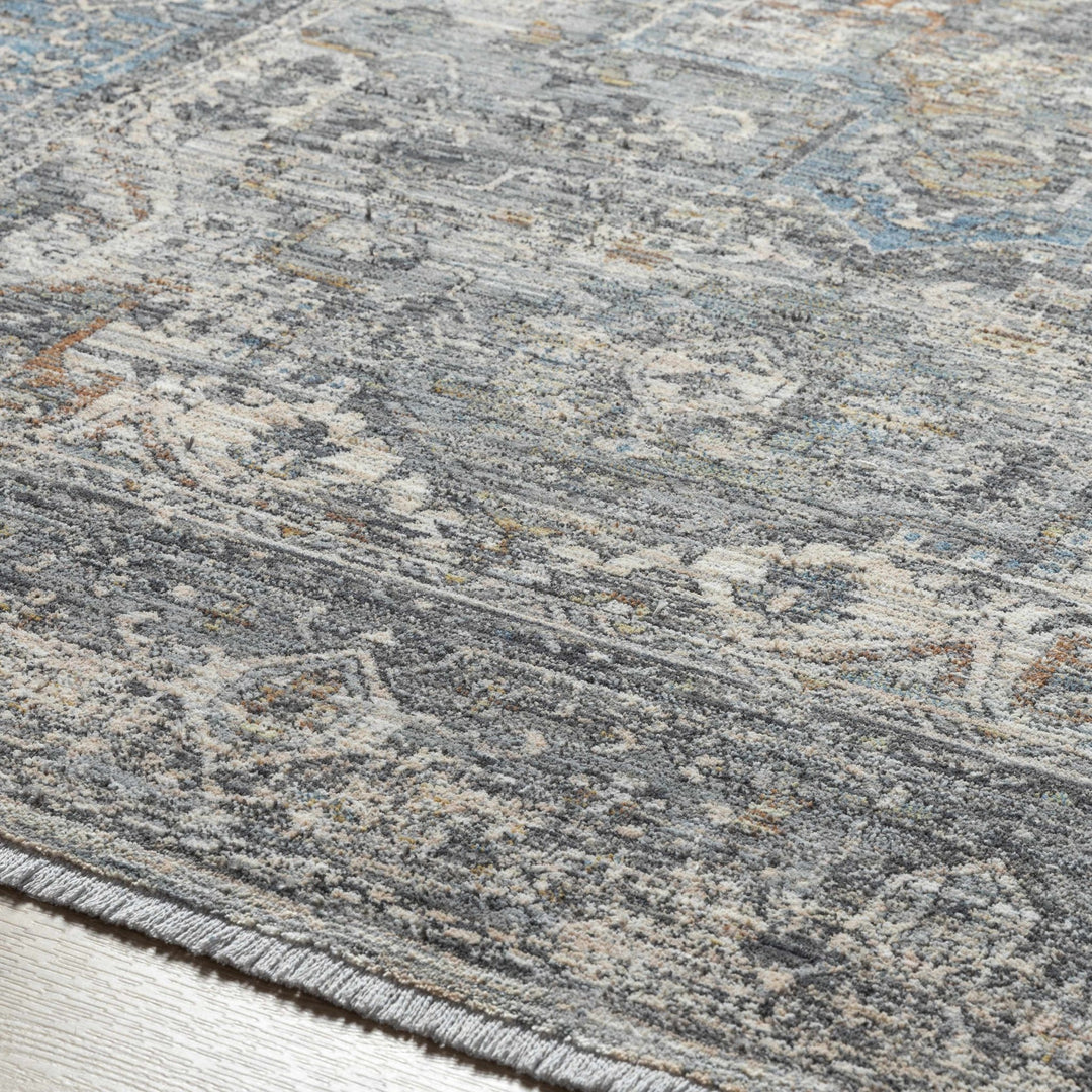 Erela Traditional Distress Beige And Gray Rug - The Rug Decor