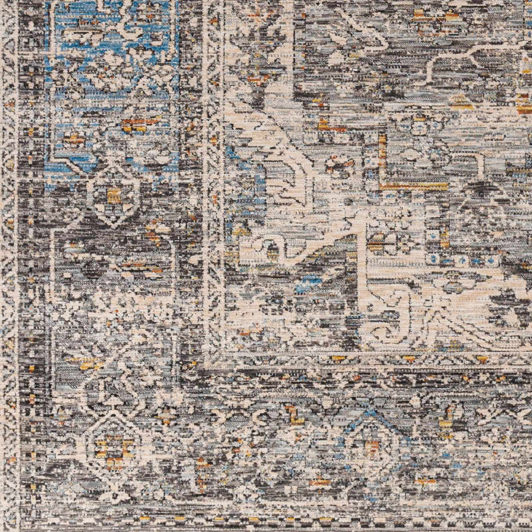 Erela Traditional Distress Beige And Gray Rug - The Rug Decor