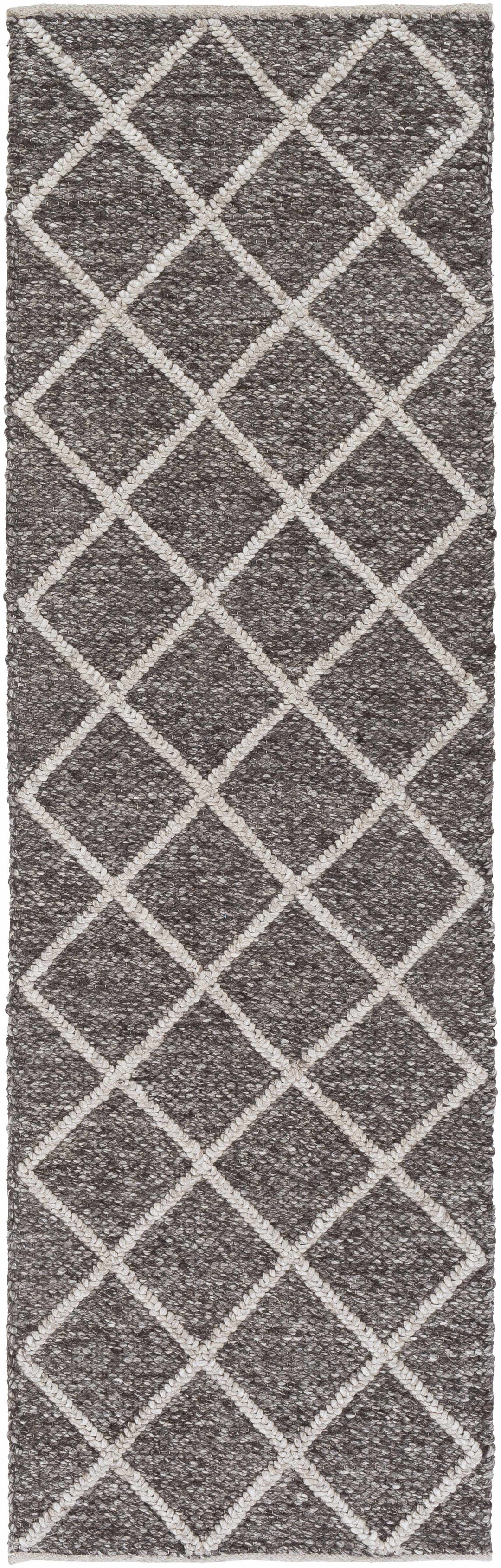 Eros Modern Style Brown And Ivory Hand Woven Area Rug