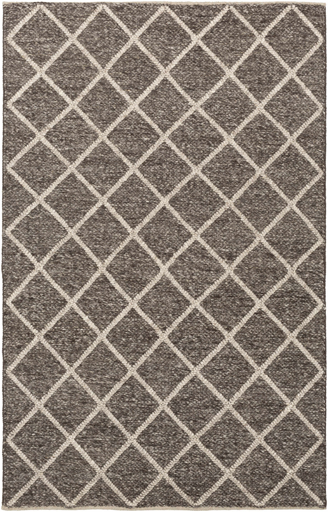 Eros Modern Style Brown And Ivory Hand Woven Area Rug