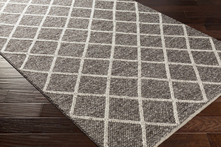 Eros Modern Style Brown And Ivory Hand Woven Area Rug