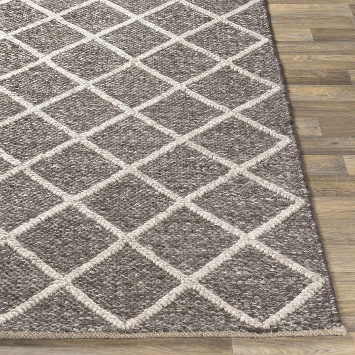 Eros Modern Style Brown And Ivory Hand Woven Area Rug - The Rug Decor