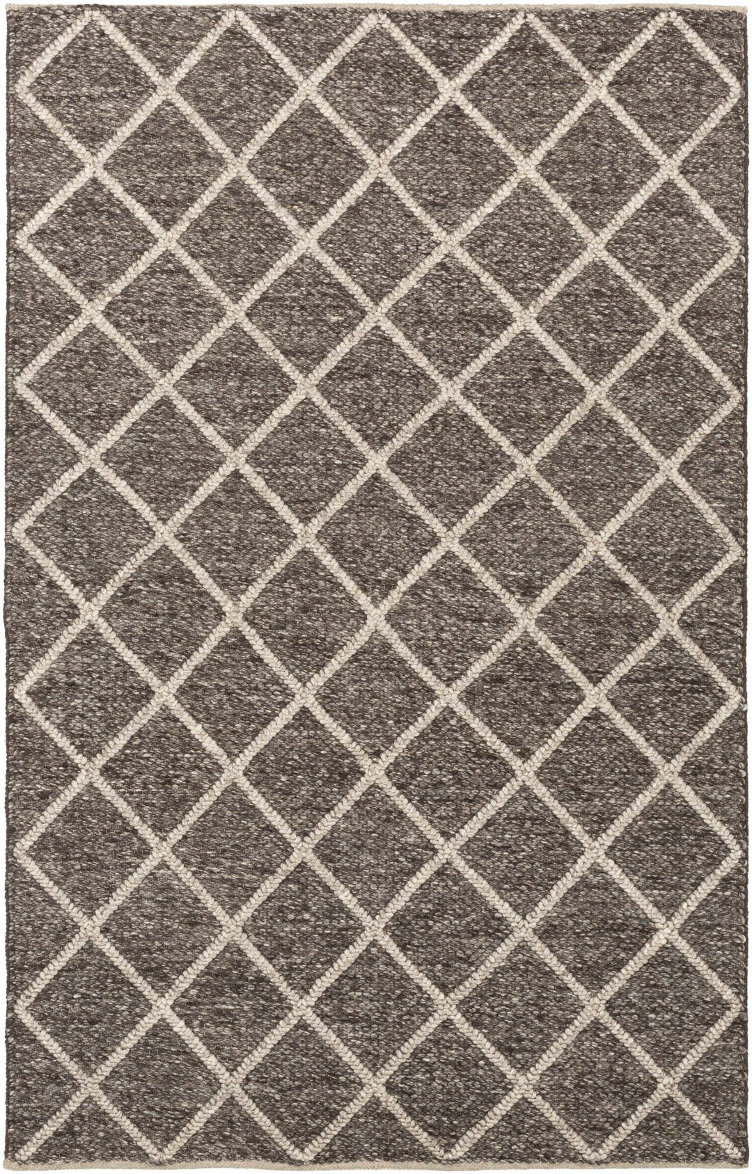 Eros Modern Style Brown And Ivory Hand Woven Area Rug - The Rug Decor