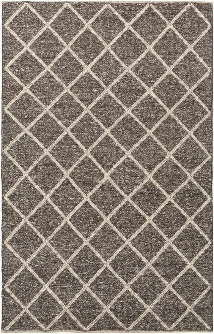 Eros Modern Style Brown And Ivory Hand Woven Area Rug - The Rug Decor