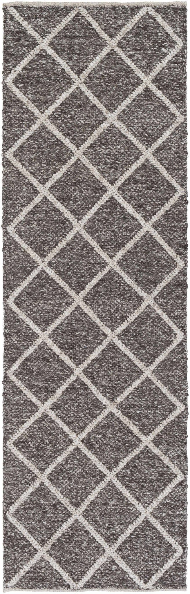 Eros Modern Style Brown And Ivory Hand Woven Area Rug - The Rug Decor