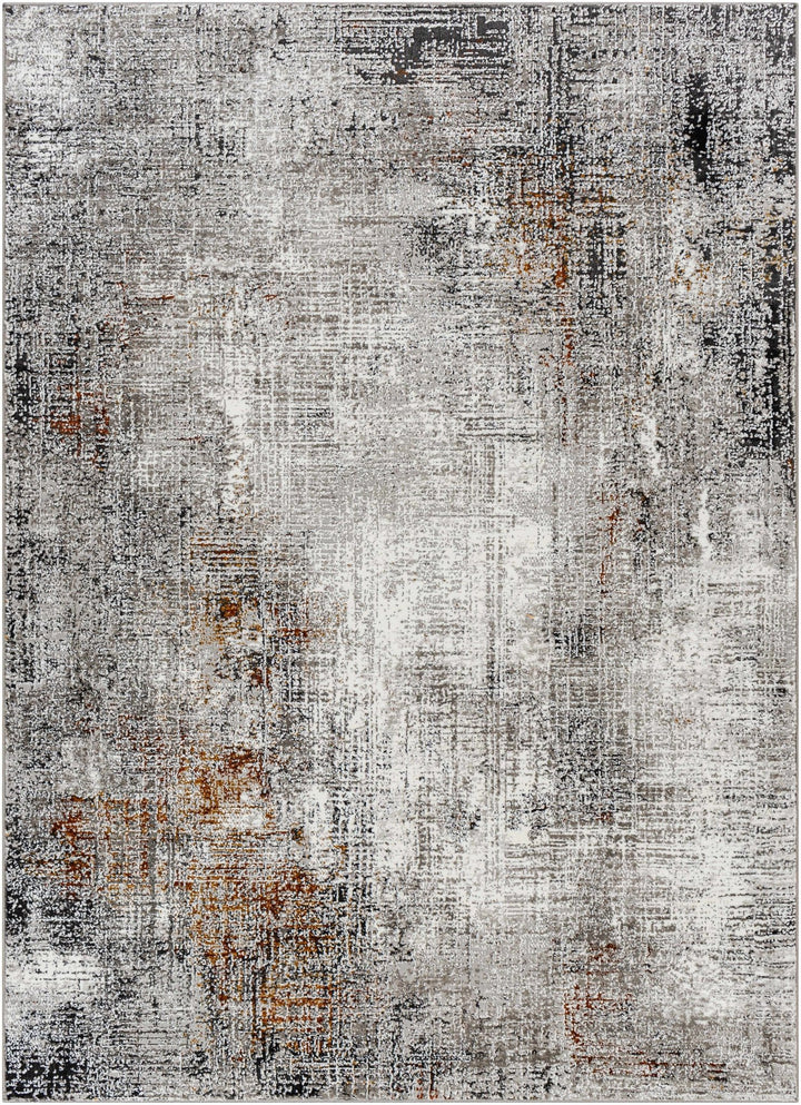 Ervin Gray Modern Abstract Design Area Rug - The Rug Decor