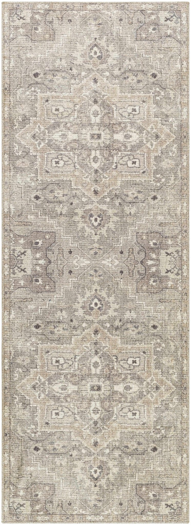 Esau Traditional Gray Machine Woven Area Rug - The Rug Decor