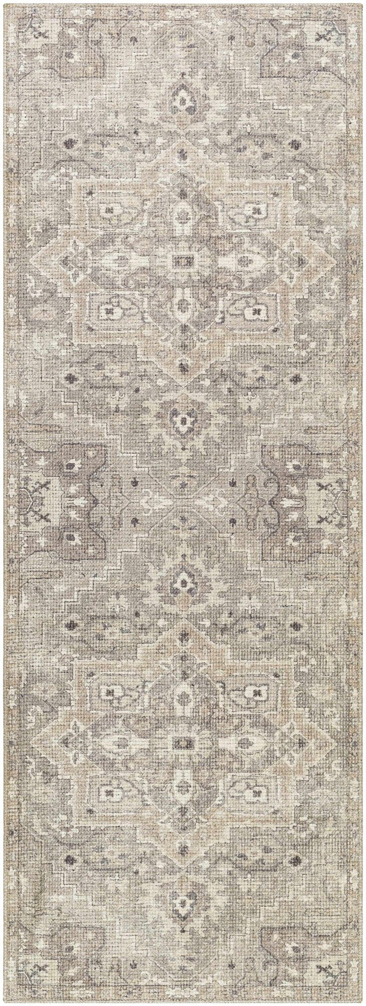 Esau Traditional Gray Machine Woven Area Rug - The Rug Decor