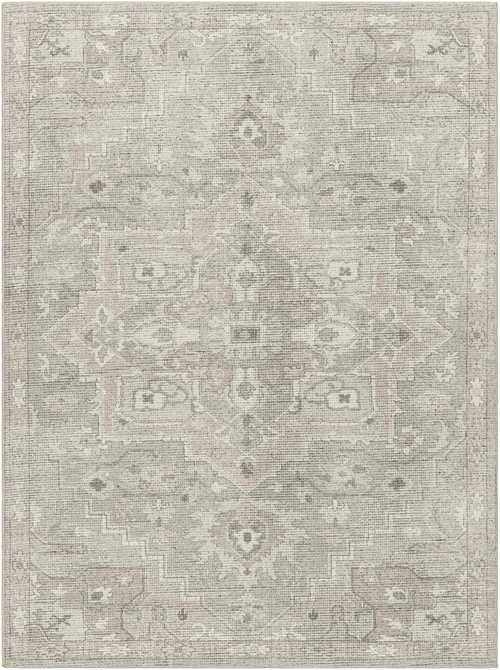 Esau Traditional Gray Machine Woven Area Rug - The Rug Decor