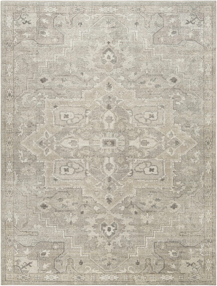 Esau Traditional Gray Machine Woven Area Rug - The Rug Decor