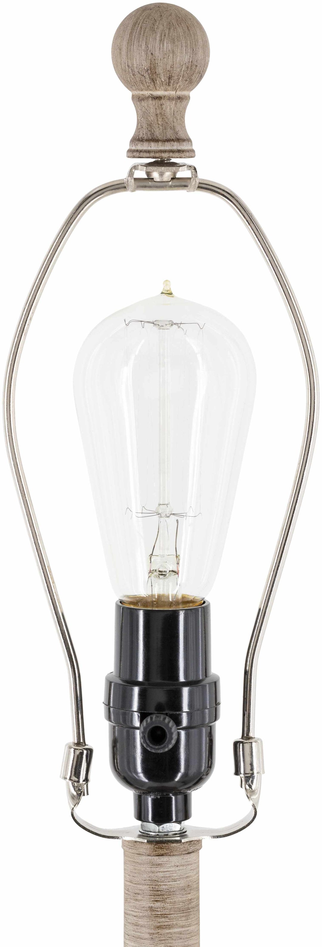 Esmeralda Gray & Beige Resin Floor Lamp – Traditional Accent Lighting with Linen Shade