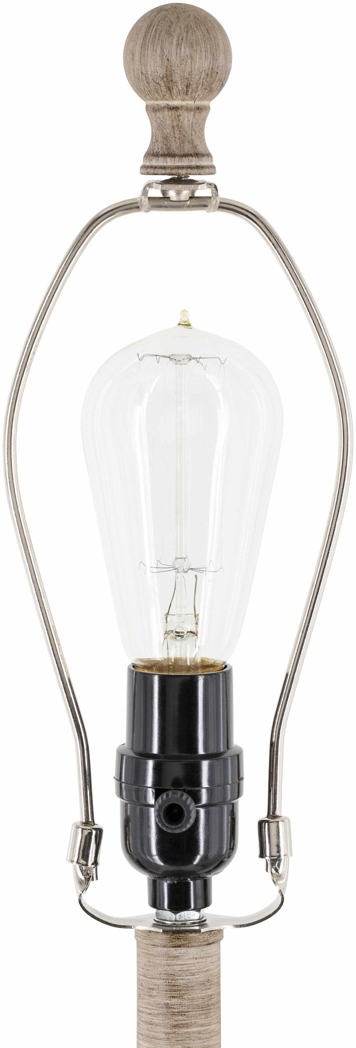 Esmeralda Gray & Beige Resin Floor Lamp – Traditional Accent Lighting with Linen Shade