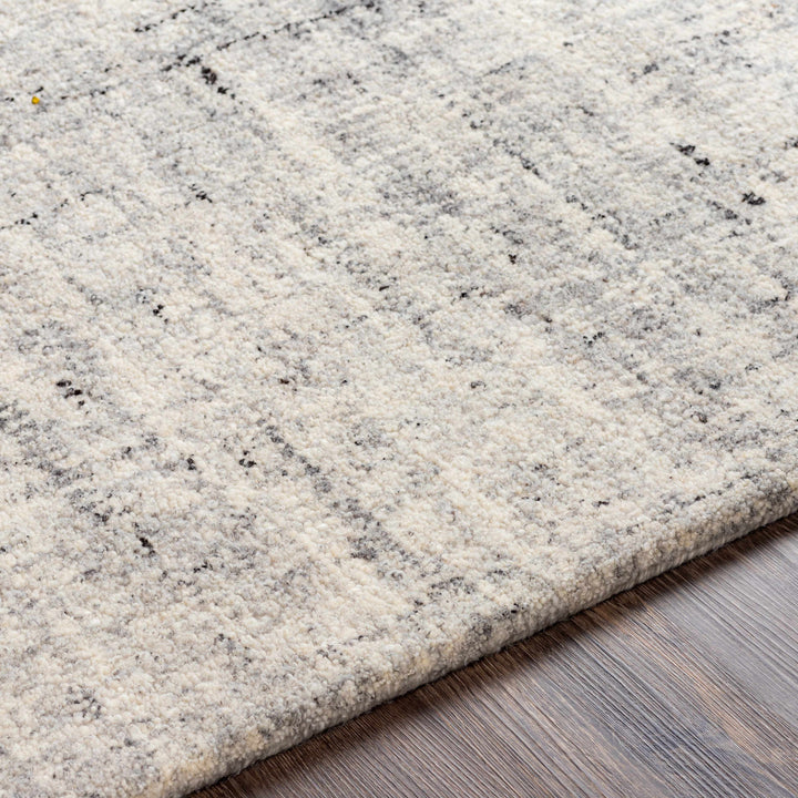 Estella Contemporary Abstract Design Ivory And Gray Area Rug