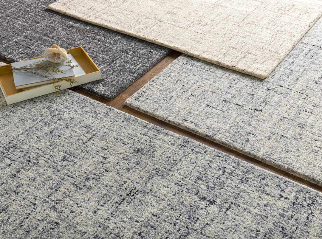 Estella Contemporary Abstract Design Ivory And Gray Area Rug - The Rug Decor