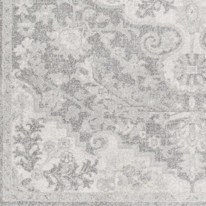 Everglades Traditional Style Gray Area Rug