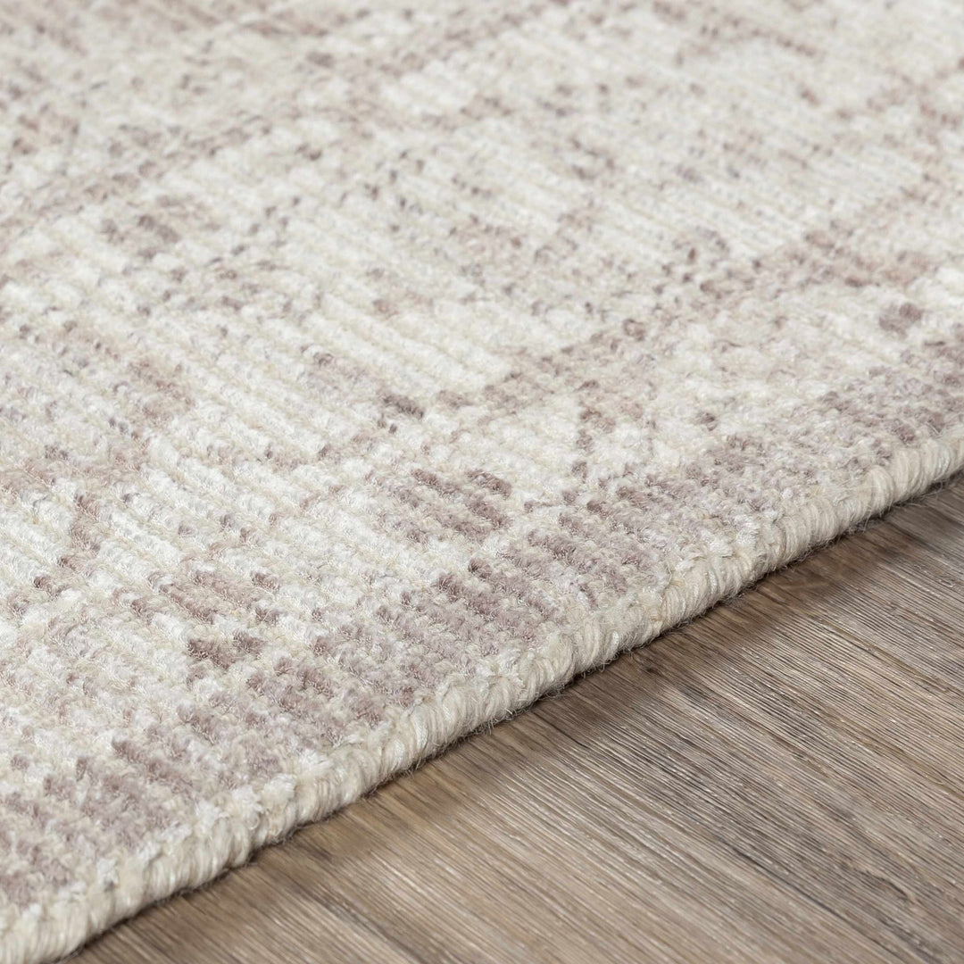 Evercreech Ivory And Beige Traditional Style Hand Loom Area Rug - The Rug Decor
