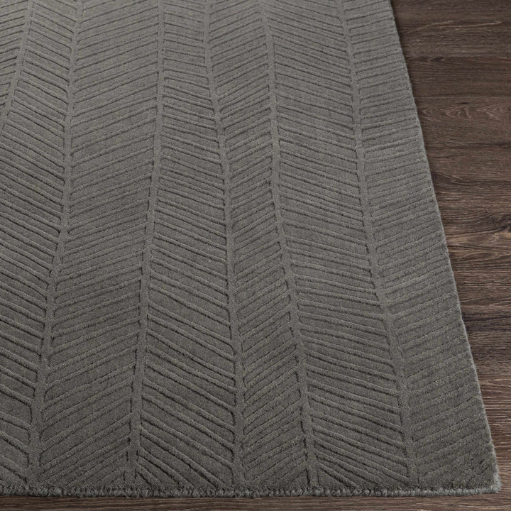 Everson Modern Geometrical Charcoal Carpet Area Rug - The Rug Decor