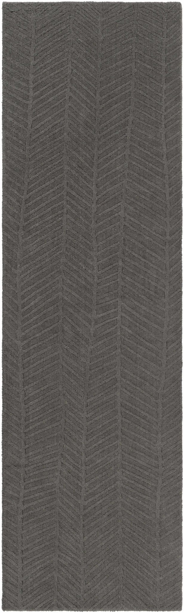 Everson Modern Geometrical Charcoal Carpet Area Rug - The Rug Decor