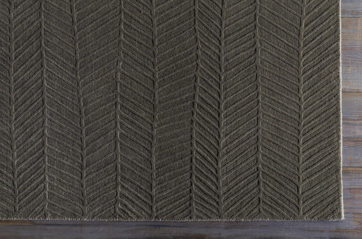 Everson Modern Geometrical Charcoal Carpet Area Rug - The Rug Decor