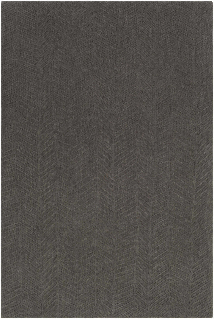 Everson Modern Geometrical Charcoal Carpet Area Rug - The Rug Decor