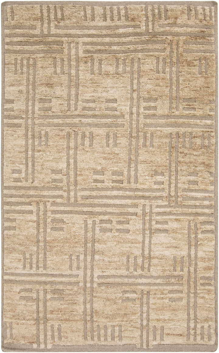 Exeland Contemporary Tan Jute Carpet - The Rug Decor