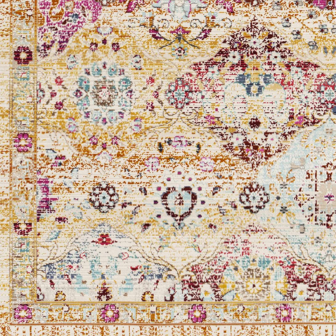 Exning Multicolor Modern Style Area Rug - The Rug Decor
