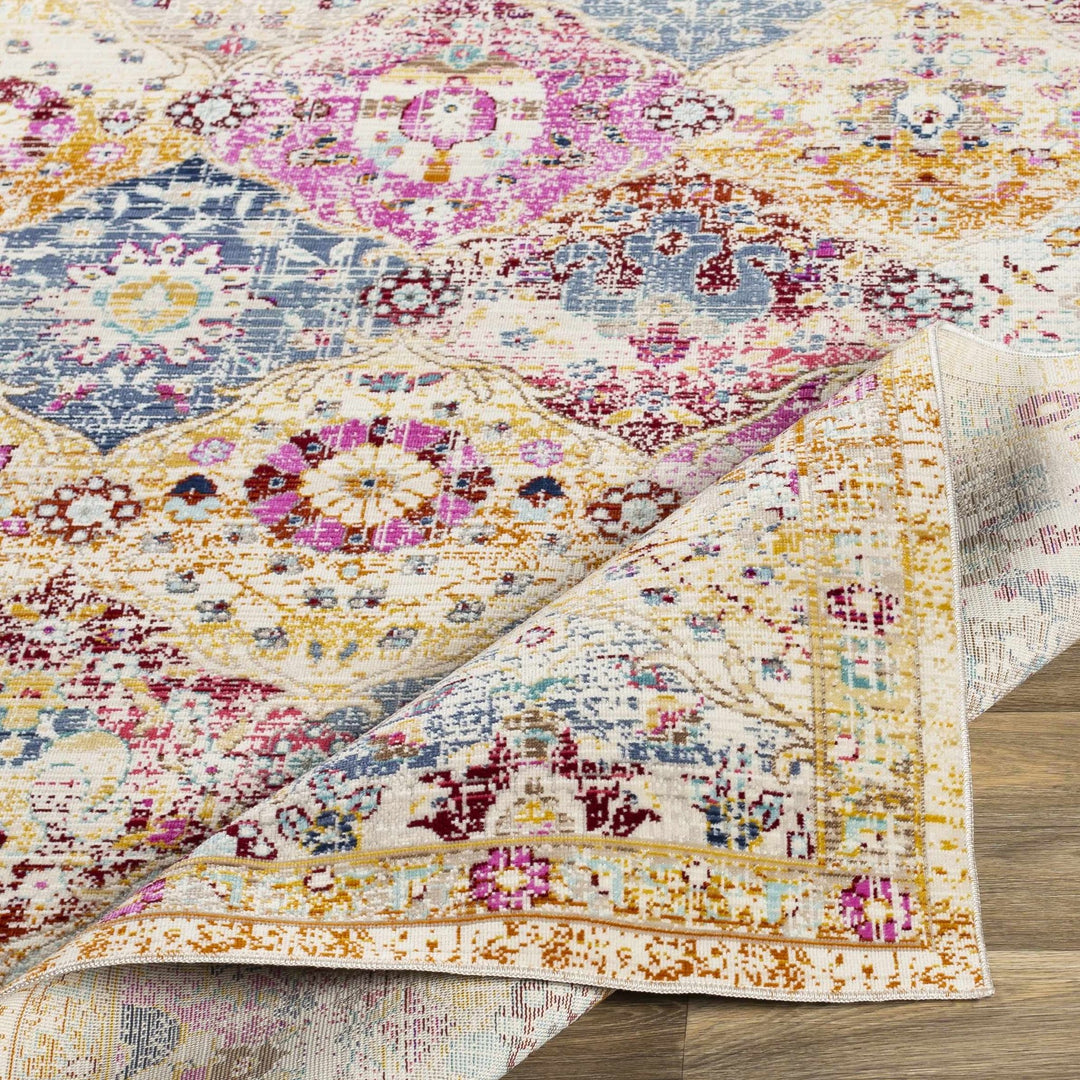 Exning Multicolor Modern Style Area Rug - The Rug Decor