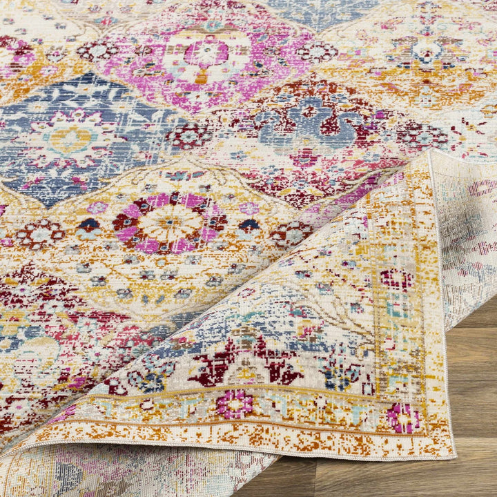 Exning Multicolor Modern Style Area Rug - The Rug Decor