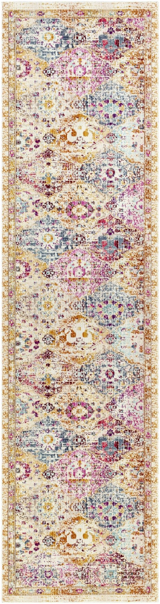 Exning Multicolor Modern Style Area Rug - The Rug Decor
