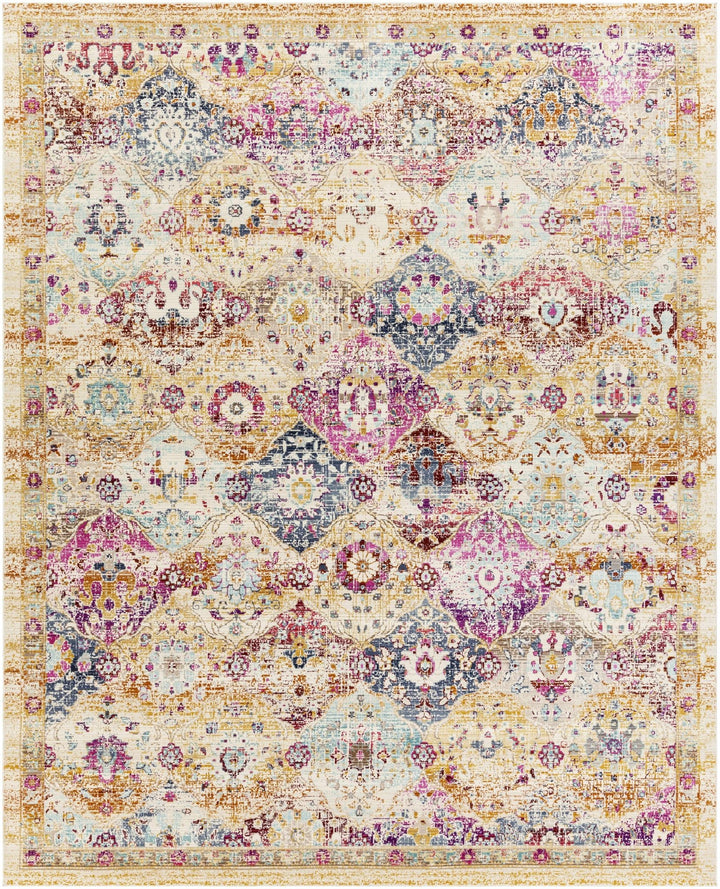 Exning Multicolor Modern Style Area Rug - The Rug Decor