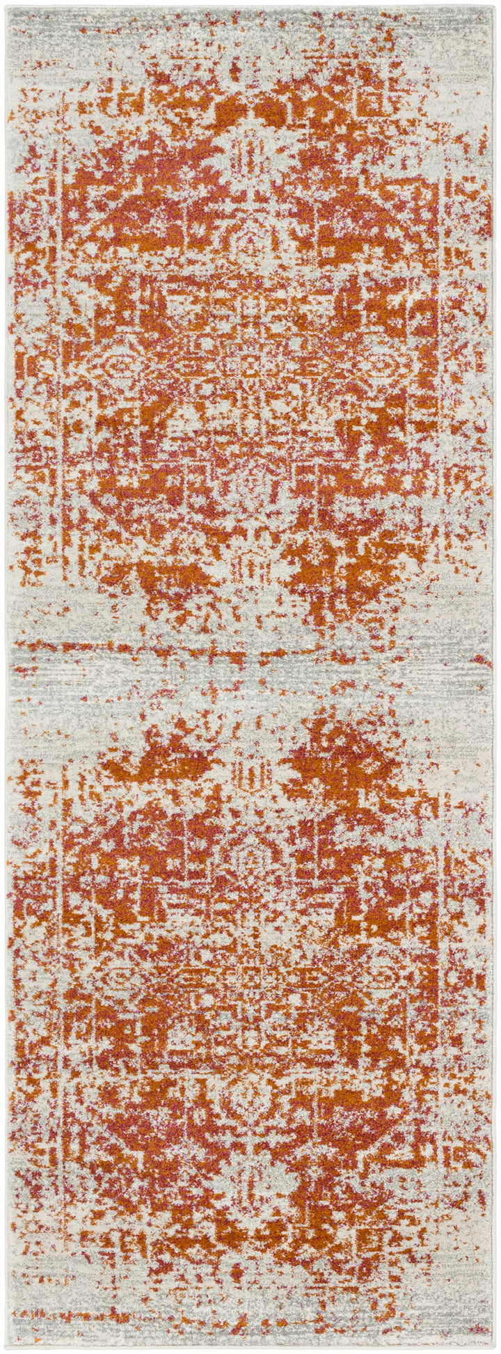 Fairmount Rust And Beige Traditional Style Area Rug
