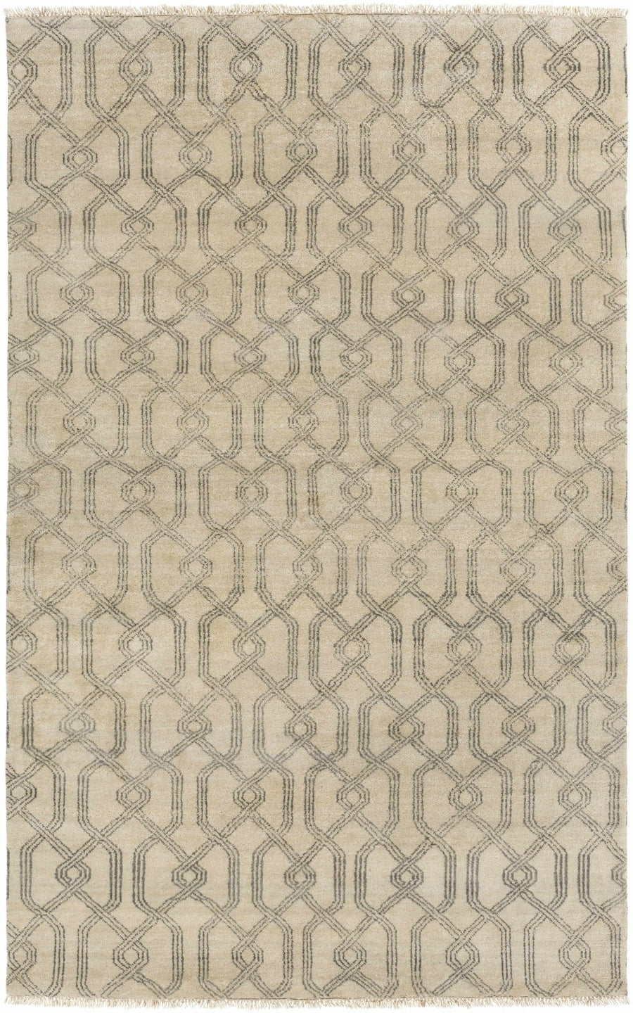 Fairborn Beige And Gray Modern Style Area Rug - The Rug Decor