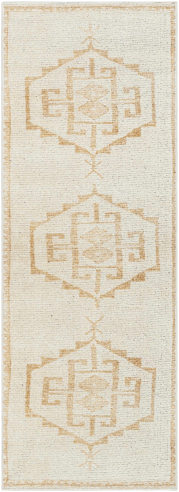 Fatin Transitional Ivory And Beige Area Rug - The Rug Decor