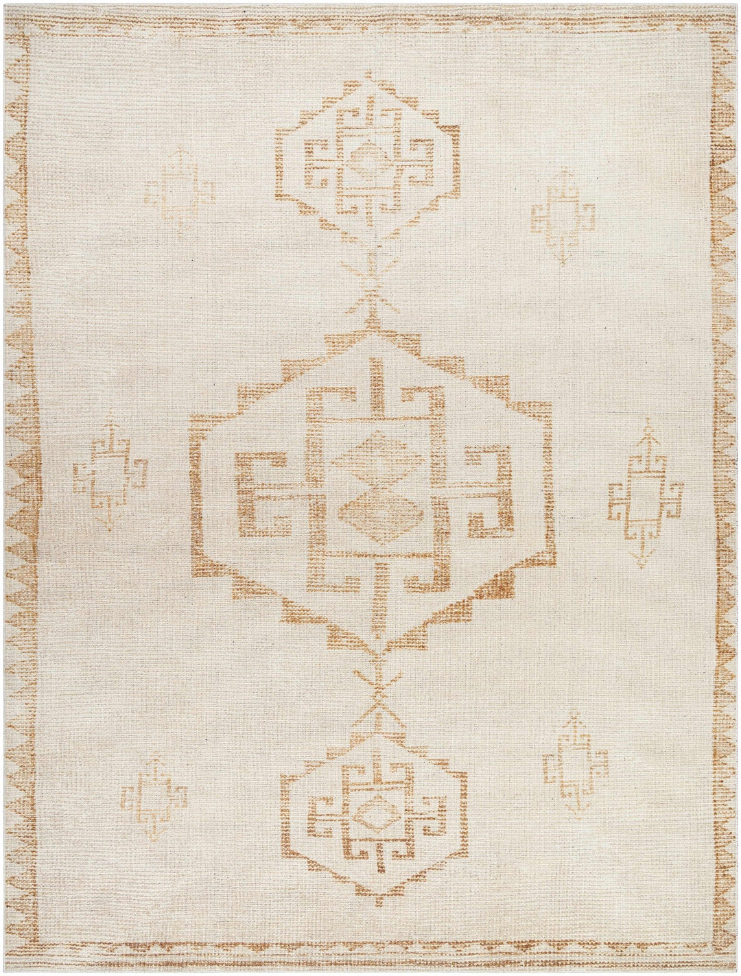 Fatin Transitional Ivory And Beige Area Rug - The Rug Decor