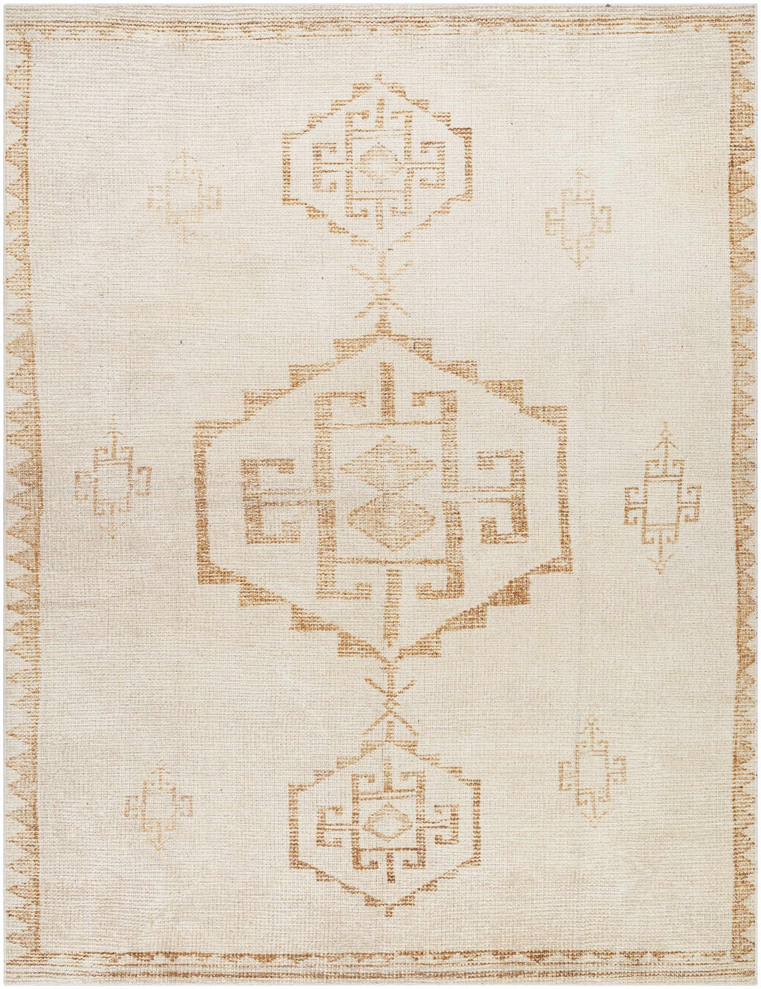 Fatin Transitional Ivory And Beige Area Rug - The Rug Decor