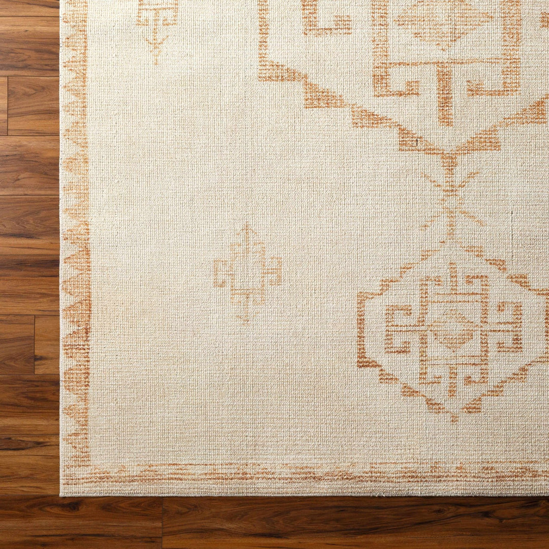 Fatin Transitional Ivory And Beige Area Rug - The Rug Decor