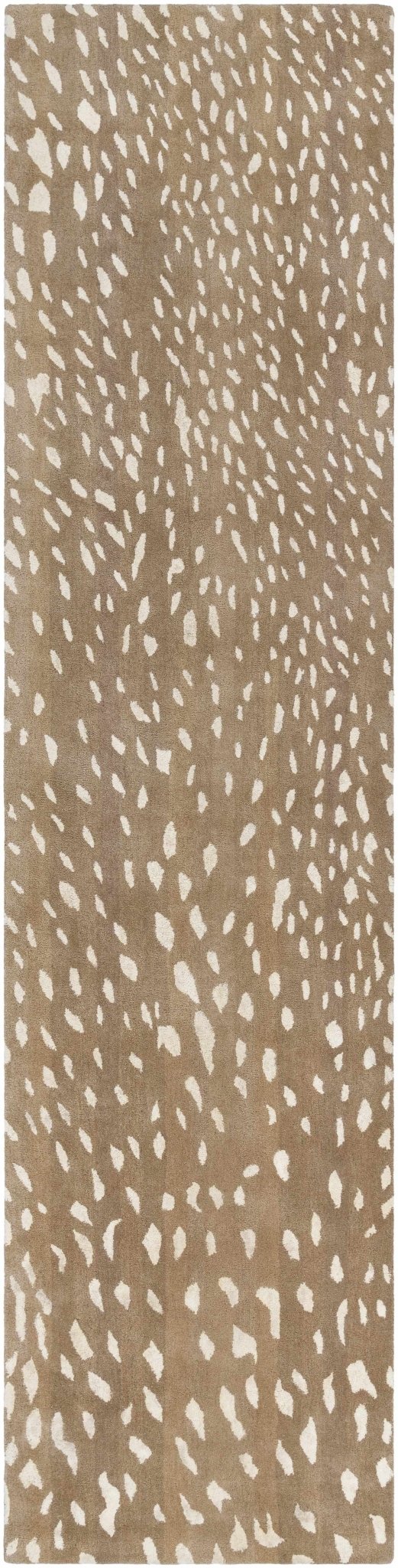 Faulconbridge Brown And Ivory Modern Style Hand Tufted Area Rug - The Rug Decor