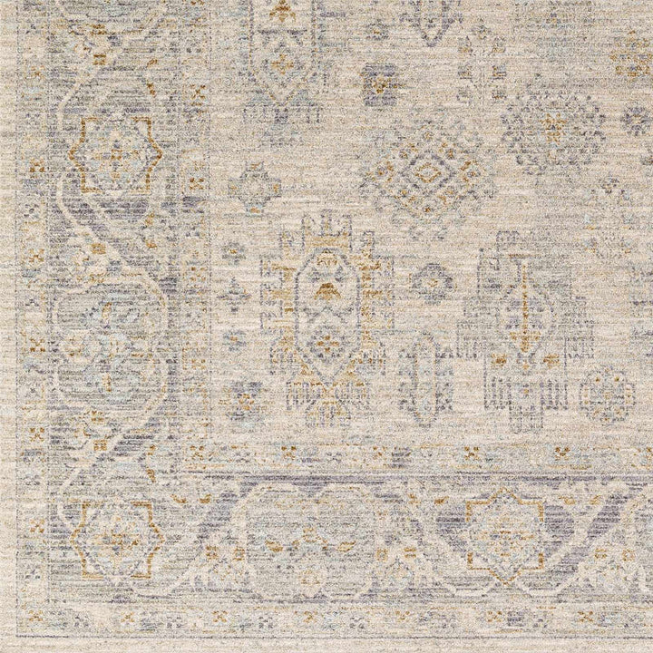 Fawn Traditional Style Beige And Gray Area Rug