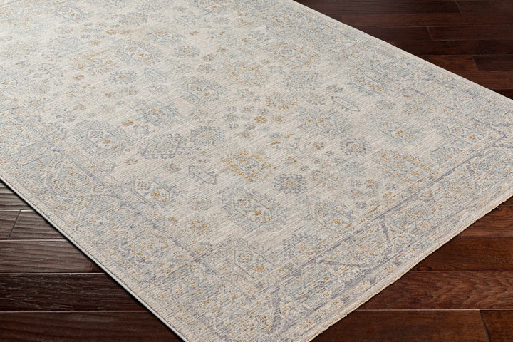 Fawn Traditional Style Beige And Gray Area Rug - The Rug Decor