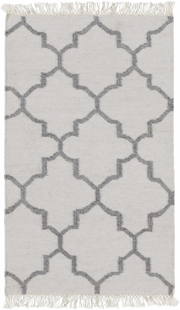 Fellsmere Modern Style Ivory And Gray Hand Woven Area Rug - The Rug Decor
