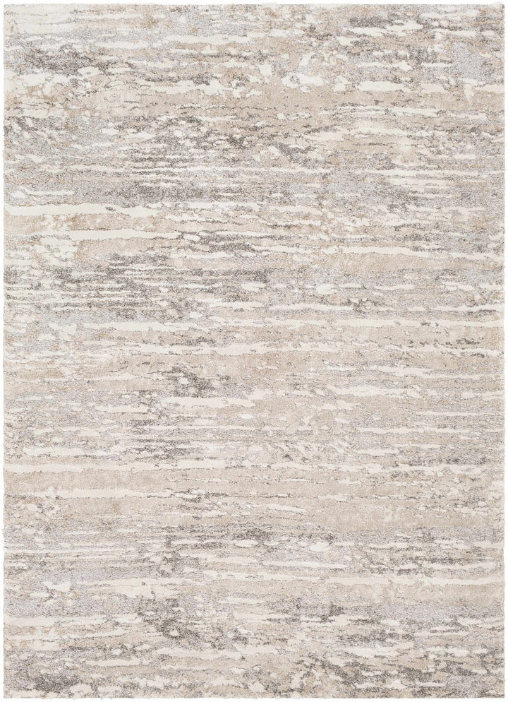 Ferrelview Modern Abstract Design Beige And Gray Area Rug - The Rug Decor