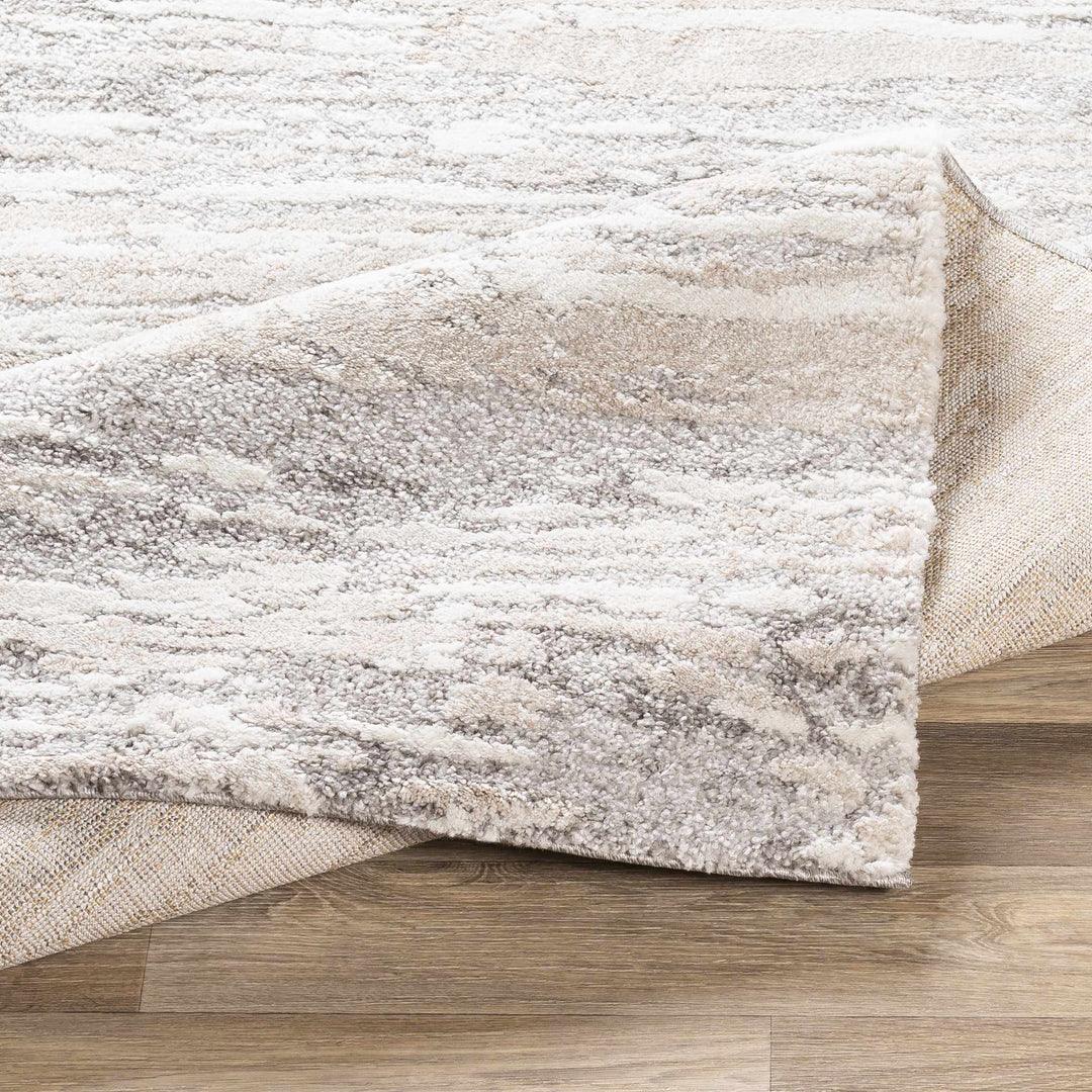 Ferrelview Modern Abstract Design Beige And Gray Area Rug - The Rug Decor