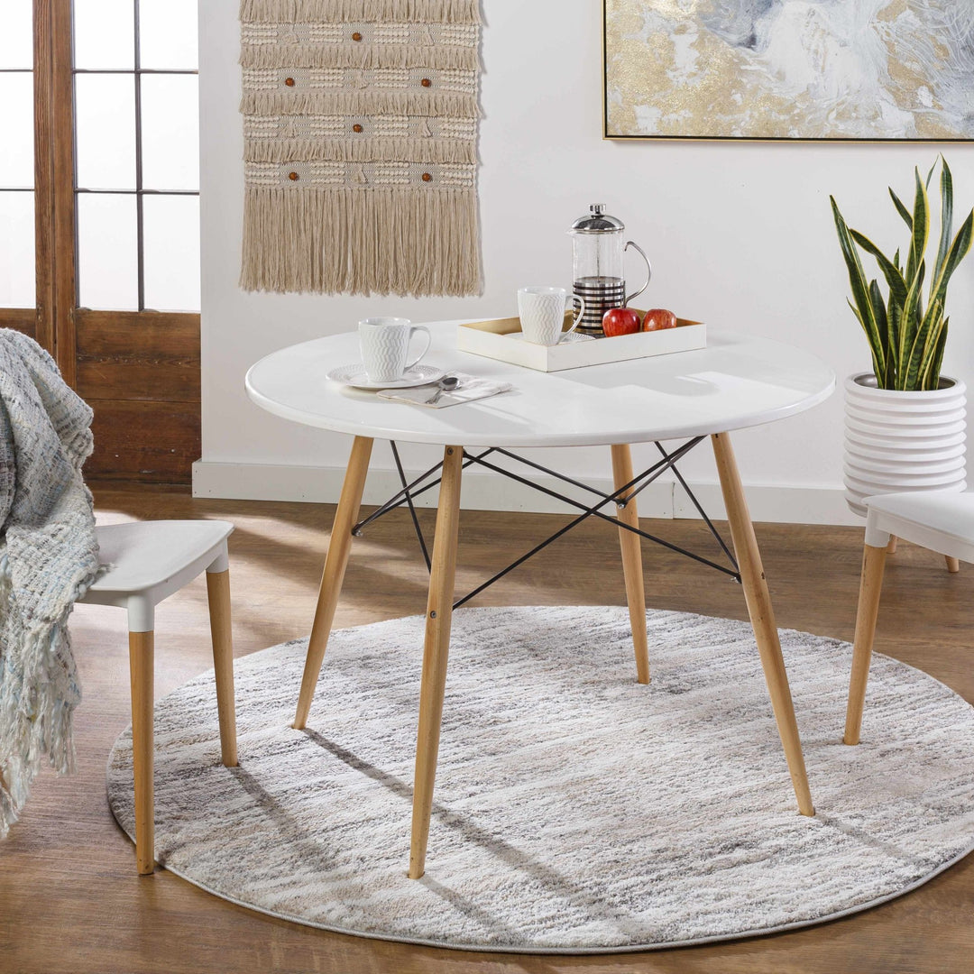 Ferrelview Modern Abstract Design Beige And Gray Area Rug - The Rug Decor