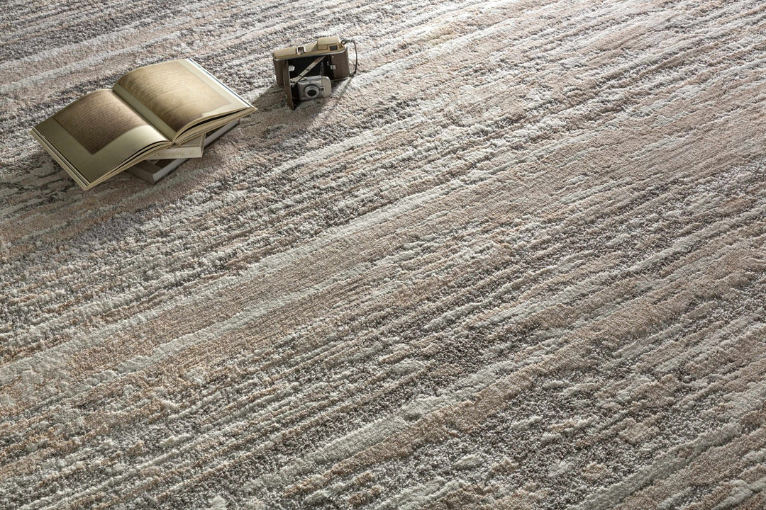 Ferrelview Modern Abstract Design Beige And Gray Area Rug - The Rug Decor