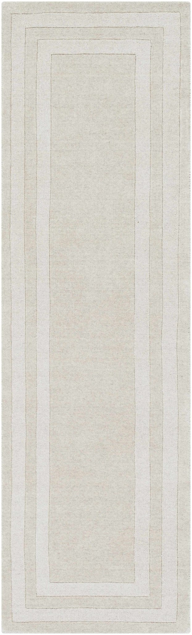 Ferrum Modern Solid Beige Area Rug - The Rug Decor