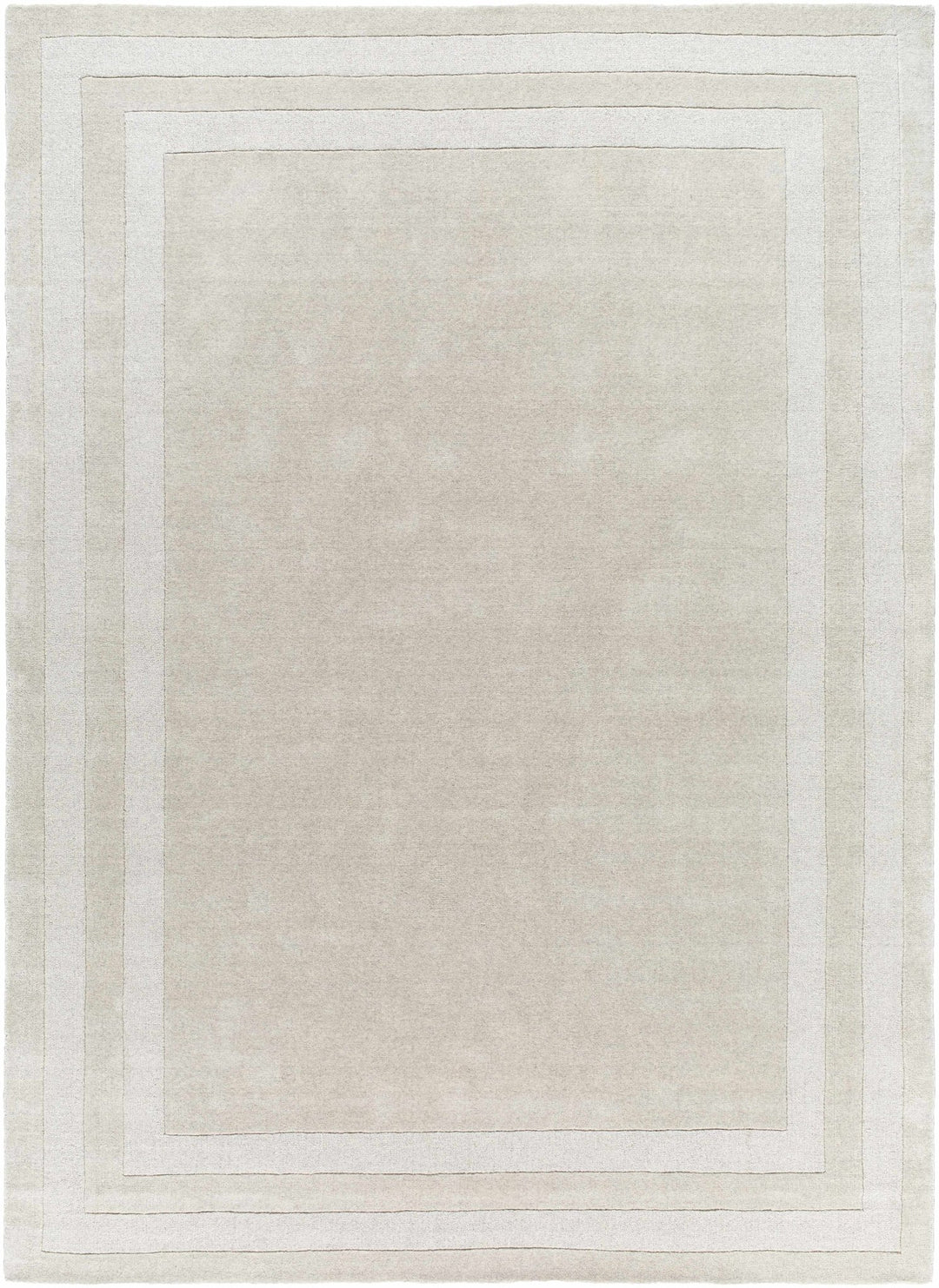 Ferrum Modern Solid Beige Area Rug - The Rug Decor