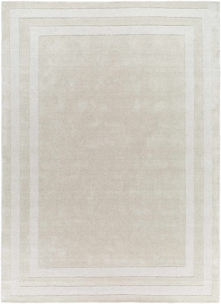 Ferrum Modern Solid Beige Area Rug - The Rug Decor
