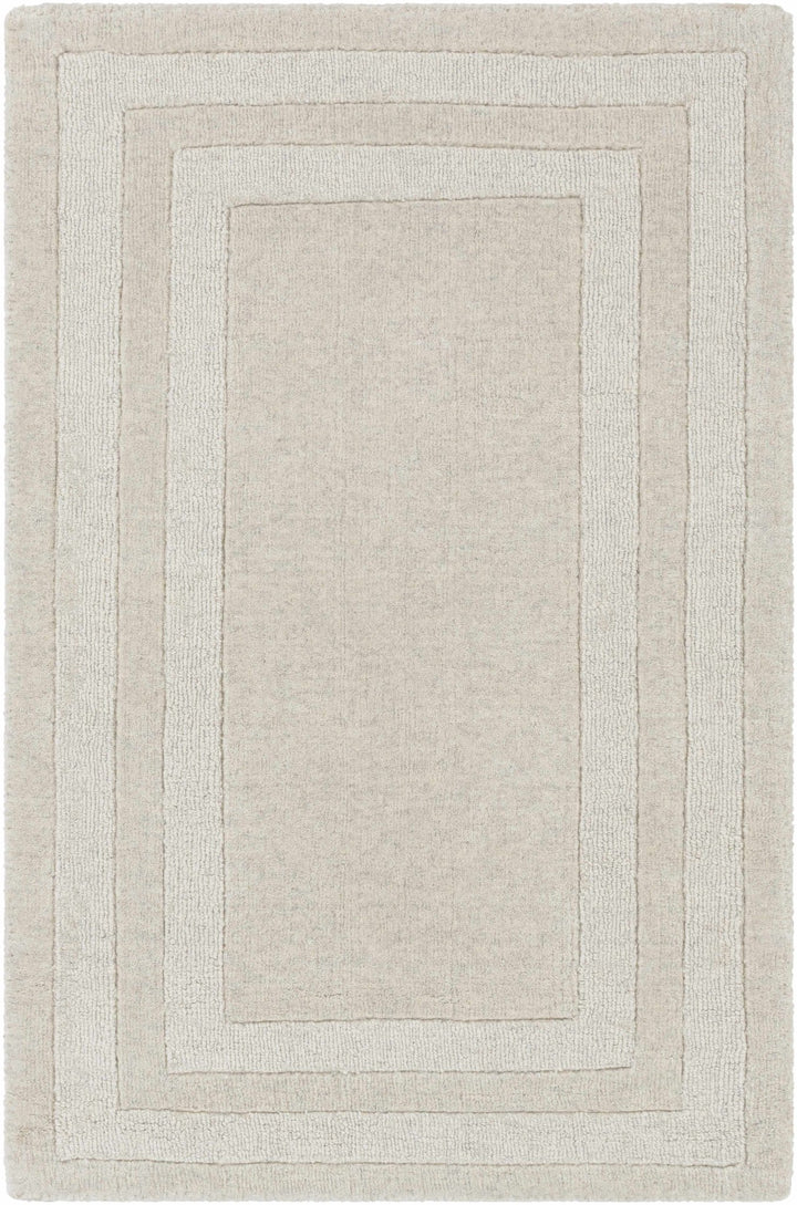 Ferrum Modern Solid Beige Area Rug - The Rug Decor
