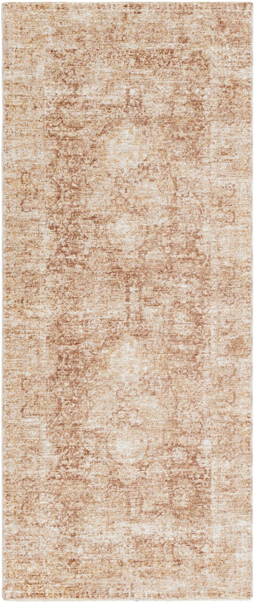 Fieldale Traditional Style Brown And Ivory Area Rug - The Rug Decor